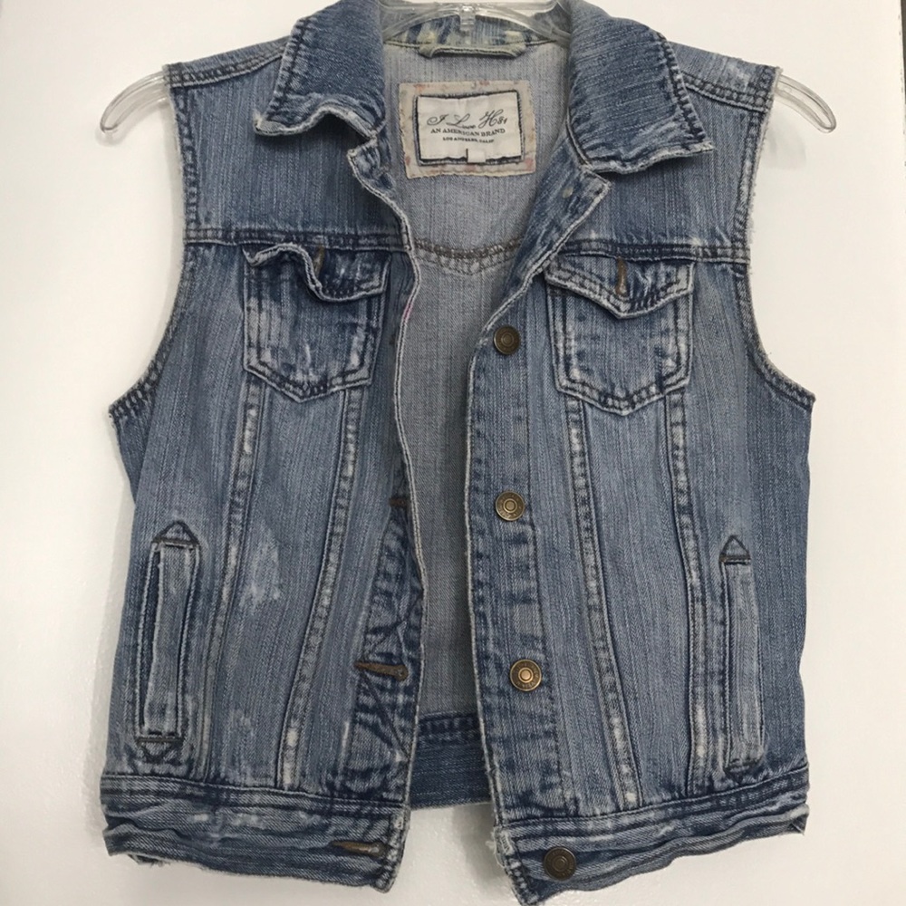 Denim vest
